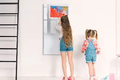 Írható mágneses tábla sötétfehér színű