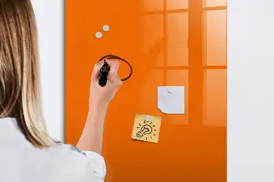 Törölhető tábla narancssárga színű