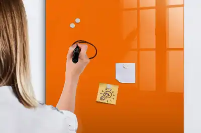 Törölhető tábla narancssárga színű