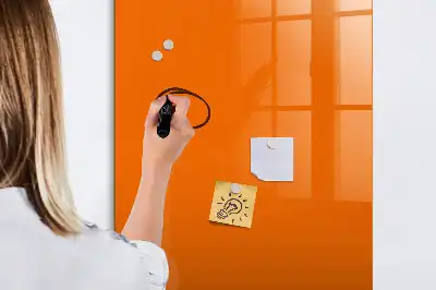 Törölhető tábla narancssárga színű
