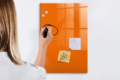 Törölhető tábla narancssárga színű