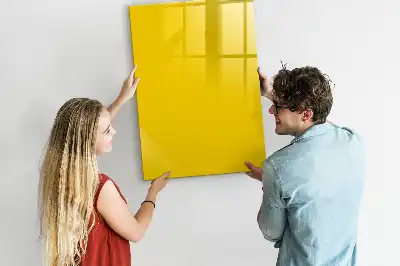 Törölhető tábla világossárga színű