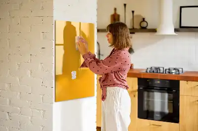 Írható mágneses tábla aranysárga színben