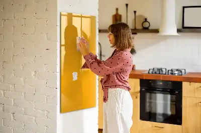 Írható mágneses tábla aranysárga színben