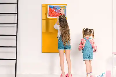 Írható mágneses tábla aranysárga színben