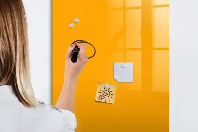 Írható mágneses tábla aranysárga színben