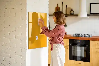 Írható mágneses tábla aranysárga színben