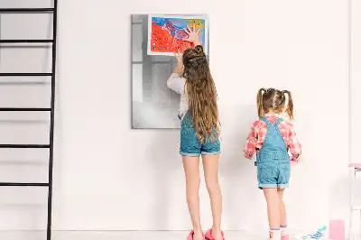 Írható mágneses tábla fémes csillogású kivitelben