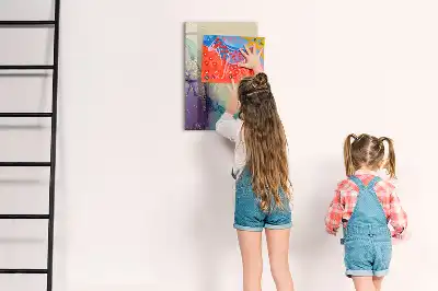 Írható mágneses tábla színes márvány mintával