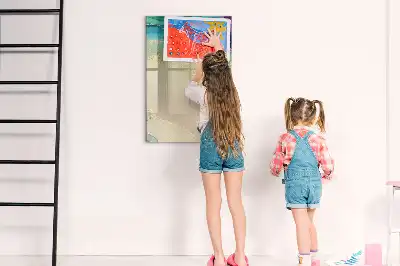 Törölhető tábla színes márvány mintás