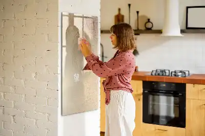 Törölhető tábla pálmalevelek árnyéka mintával