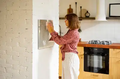 Törölhető tábla pálmalevelek árnyéka mintával