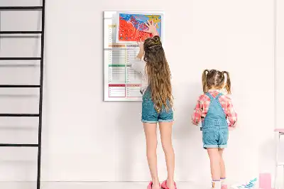Bevásárlólista törölhető tábla