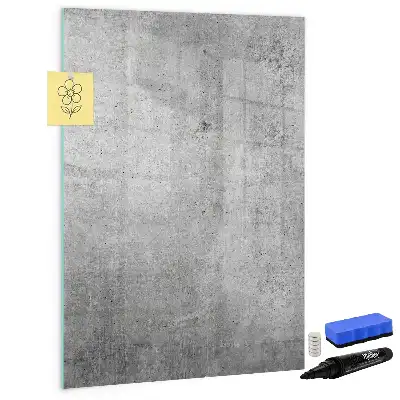 Törölhető tábla világos beton mintázatú