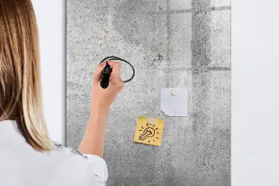 Törölhető tábla világos beton mintázatú