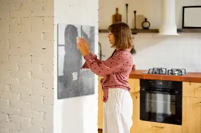 Törölhető tábla világos beton mintázatú