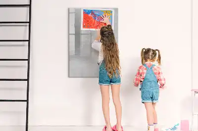 Írható mágneses tábla világos beton színű