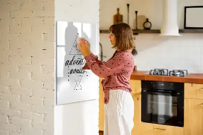 Kaland törölhető tábla kaland mintás