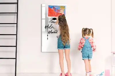 Írható mágneses tábla kaland mintával
