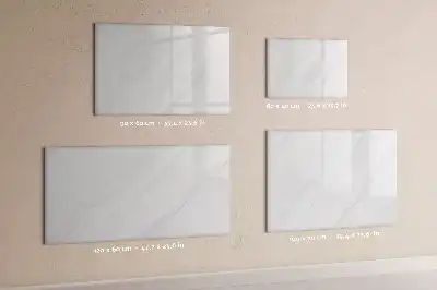 Mágneses tábla filctollal dekoratív márvány mintázatú