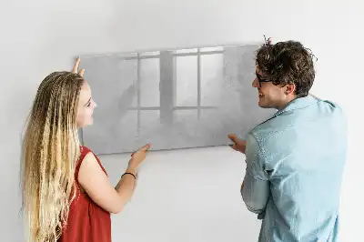 Mágneses törölhető tábla kőfal mintával