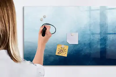 Mágneses törölhető tábla víz absztrakció mintával