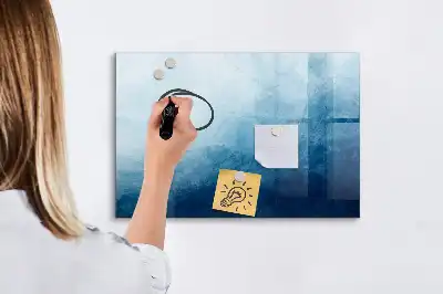 Mágneses törölhető tábla víz absztrakció mintával