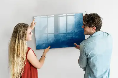 Mágneses törölhető tábla víz absztrakció mintával