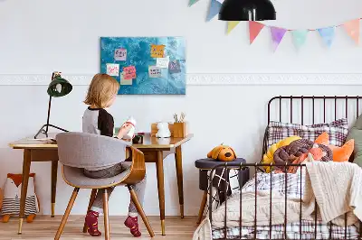 Mágneses törölhető tábla tengeri víz mintával