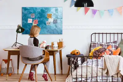 Mágneses törölhető tábla tengeri víz mintával