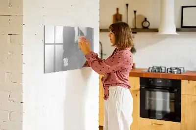 Mágneses fali tábla filctollal