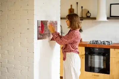 Mágneses törölhető tábla paprikák mintával