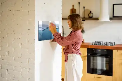 Mágneses törölhető tábla vízközeli képpel