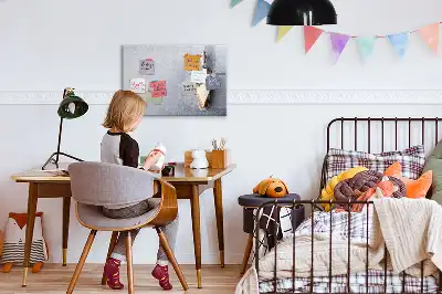 Mágneses törölhető tábla egy szelet torta mintával