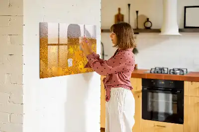 Mágneses tábla filctollal