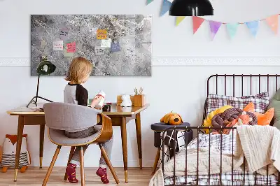 Mágneses tábla filctollal márvány mintás kivitelben
