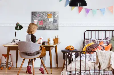 Mágneses tábla filctollal márvány mintás kivitelben