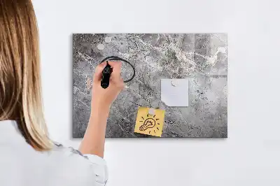 Mágneses tábla filctollal márvány mintás kivitelben