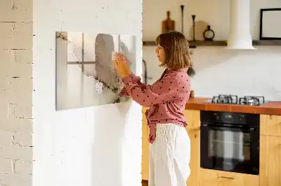 Mágneses törölhető tábla arany márvány mintával