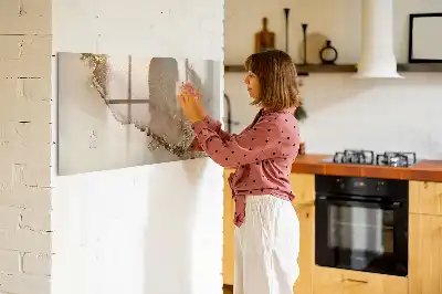 Mágneses törölhető tábla arany márvány mintával