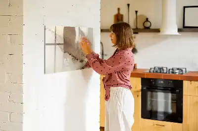 Mágneses törölhető tábla arany márvány mintával