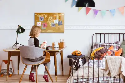 Világtérkép mágneses törölhető tábla mágneses és törölhető kivitelben