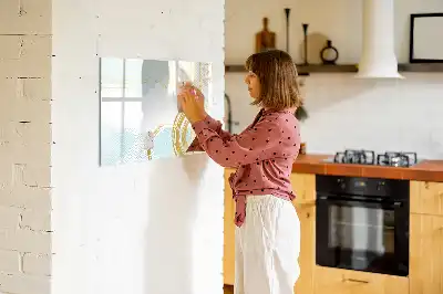 Mágneses törölhető tábla dekoratív mintával