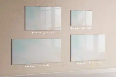 Mágneses tábla filctollal akvarell márvány mintával