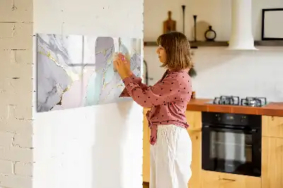 Mágneses törölhető tábla márvány mintával