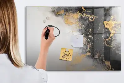Mágneses tábla filctollal márvány mintázatú