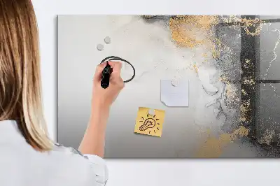 Mágneses tábla filctollal márvány mintázatú