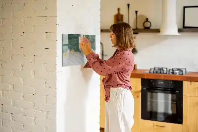Mágneses törölhető tábla dekoratív mintával