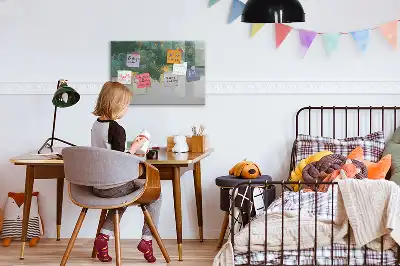 Mágneses törölhető tábla dekoratív mintával