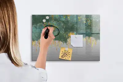 Mágneses törölhető tábla dekoratív mintával